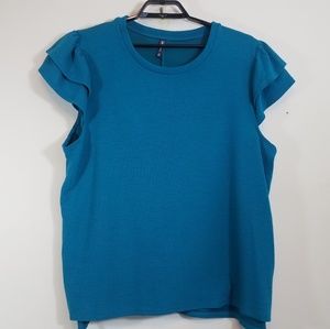 COPY - Ruffled sleeve top